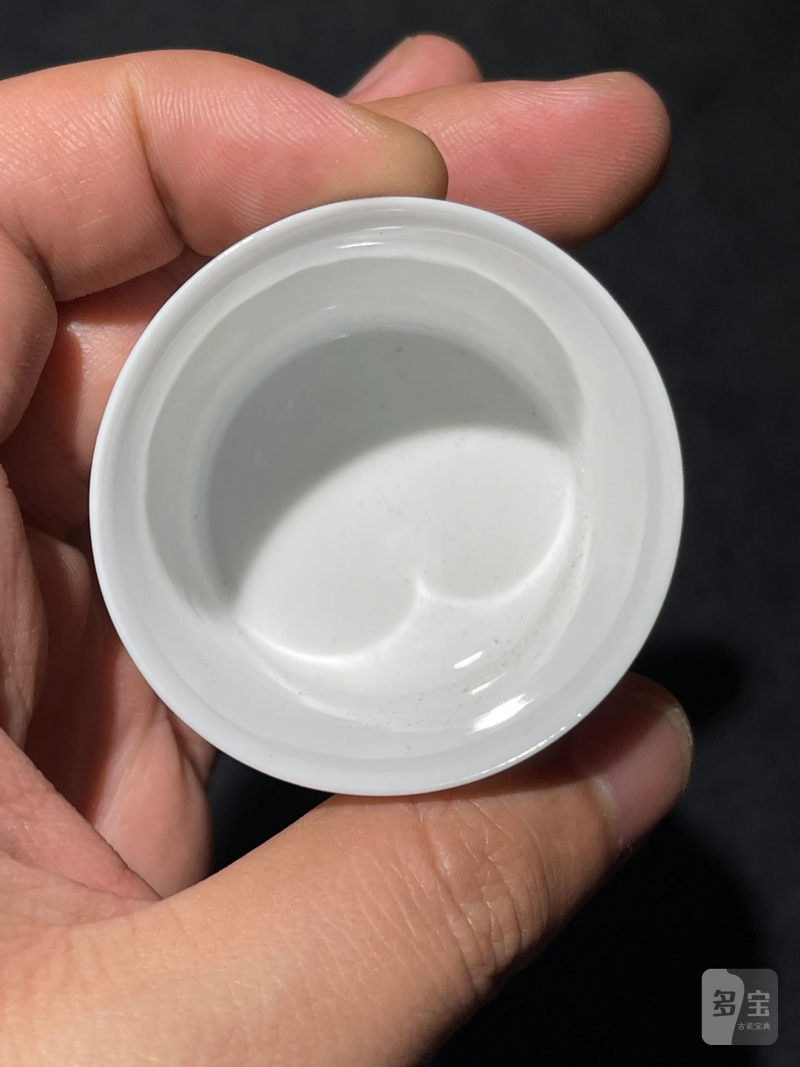 解放初 雷火莲风格粉彩十八罗汉杯一套十八件 - 图18